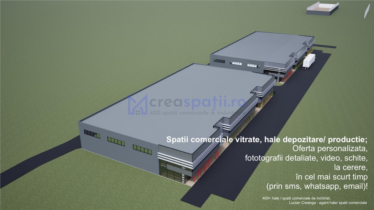 Hale depozitare, spatii comerciale, 4002000mp, zona Skoda