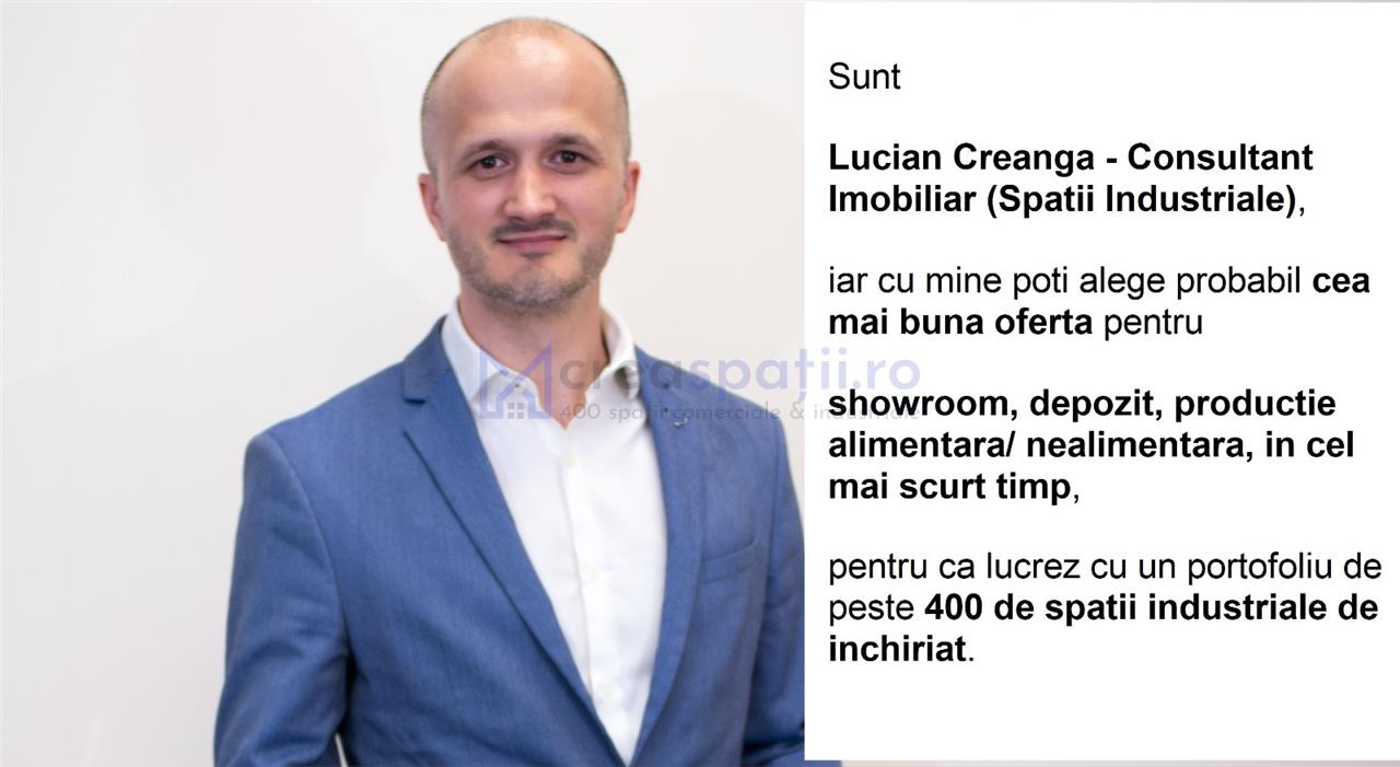 Spatiu comercial de vanzare 488mp, la DE, Podul Iloaiei