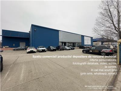 Spatiu comercial, productie, depozitare, 3523mp, zona Metro, Uricani