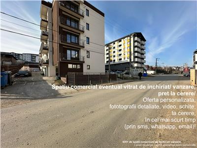 Spatiu comercial vitrat de inchiriat, vanzare, 176mp, Visani, Sf. Ilie